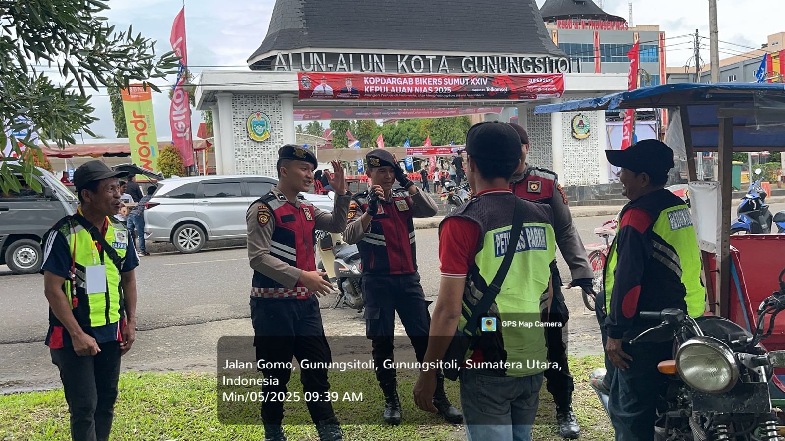 Polres Nias Gelar Patroli Antisipasi Premanisme dalam Operasi Pekat Toba 2025