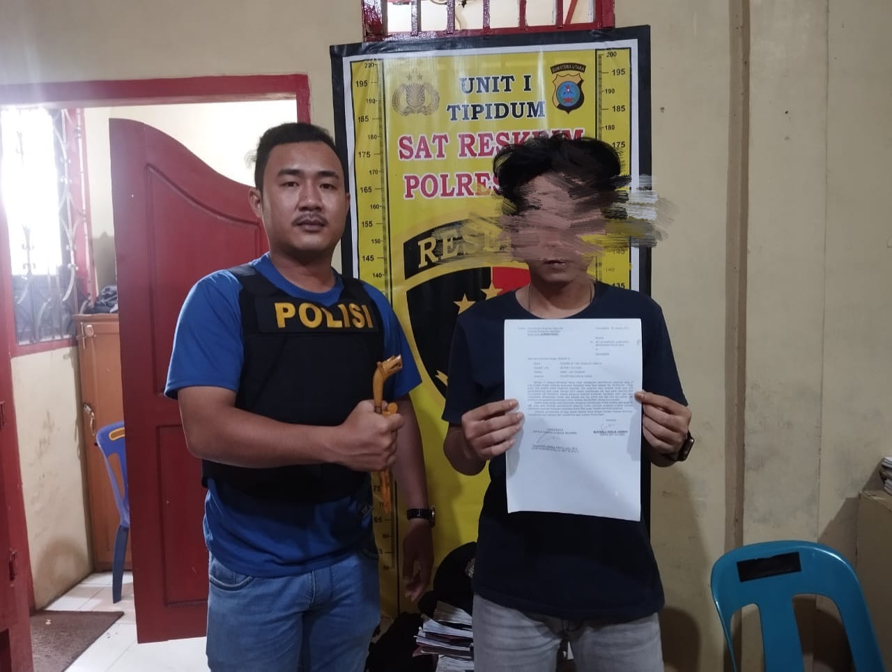 Tim Ops Pekat Toba 2025 Polres Nias Amankan Terduga Premanisme Bersenjata Tajam