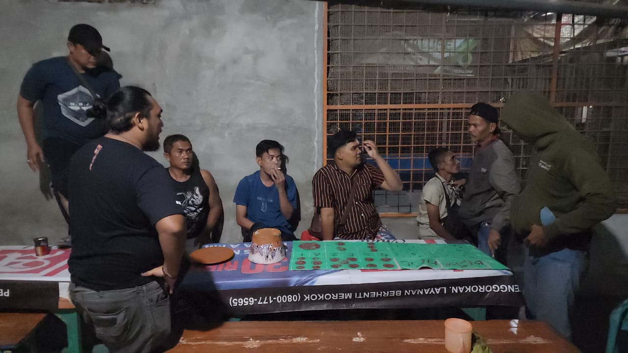 POLRES ASAHAN BERHASIL GEREBEK JUDI DADU KOPYOK, PELAKU DIAMANKAN